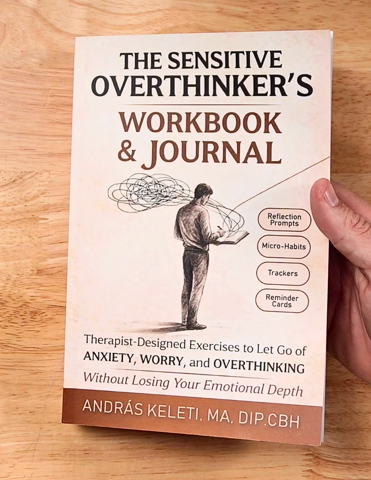 The Sensitive Overthinker’s Workbook & Journal – Paperback