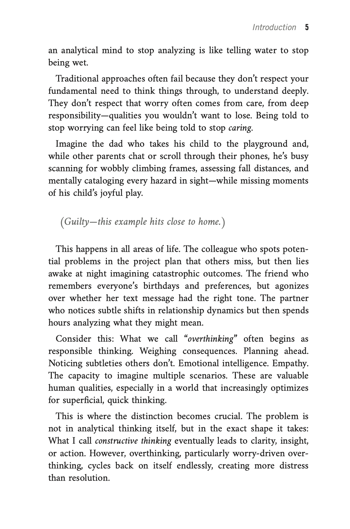 THE SENSITIVE OVERTHINKER'S PATH