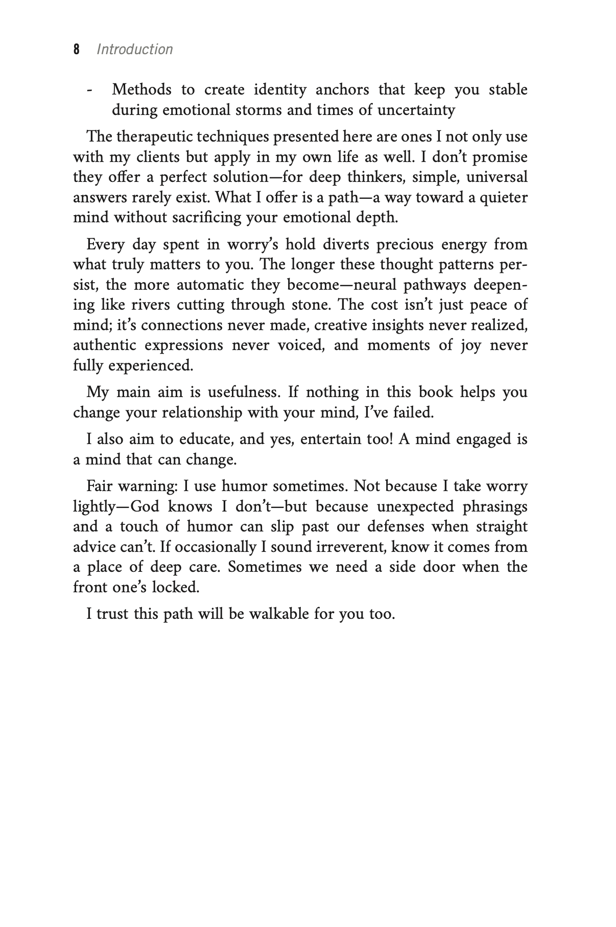 THE SENSITIVE OVERTHINKER'S PATH