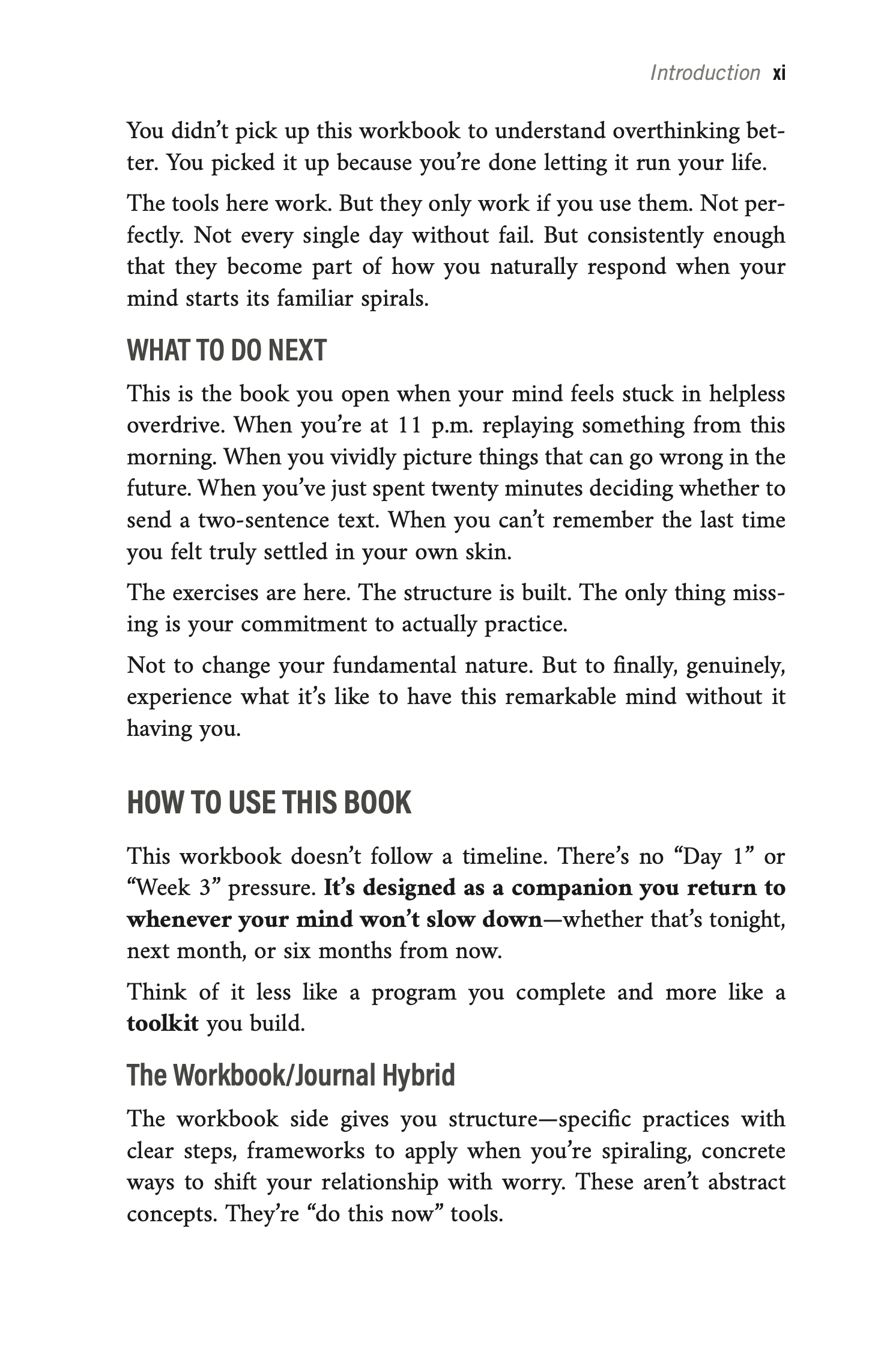 THE SENSITIVE OVERTHINKER’S WORKBOOK & JOURNAL