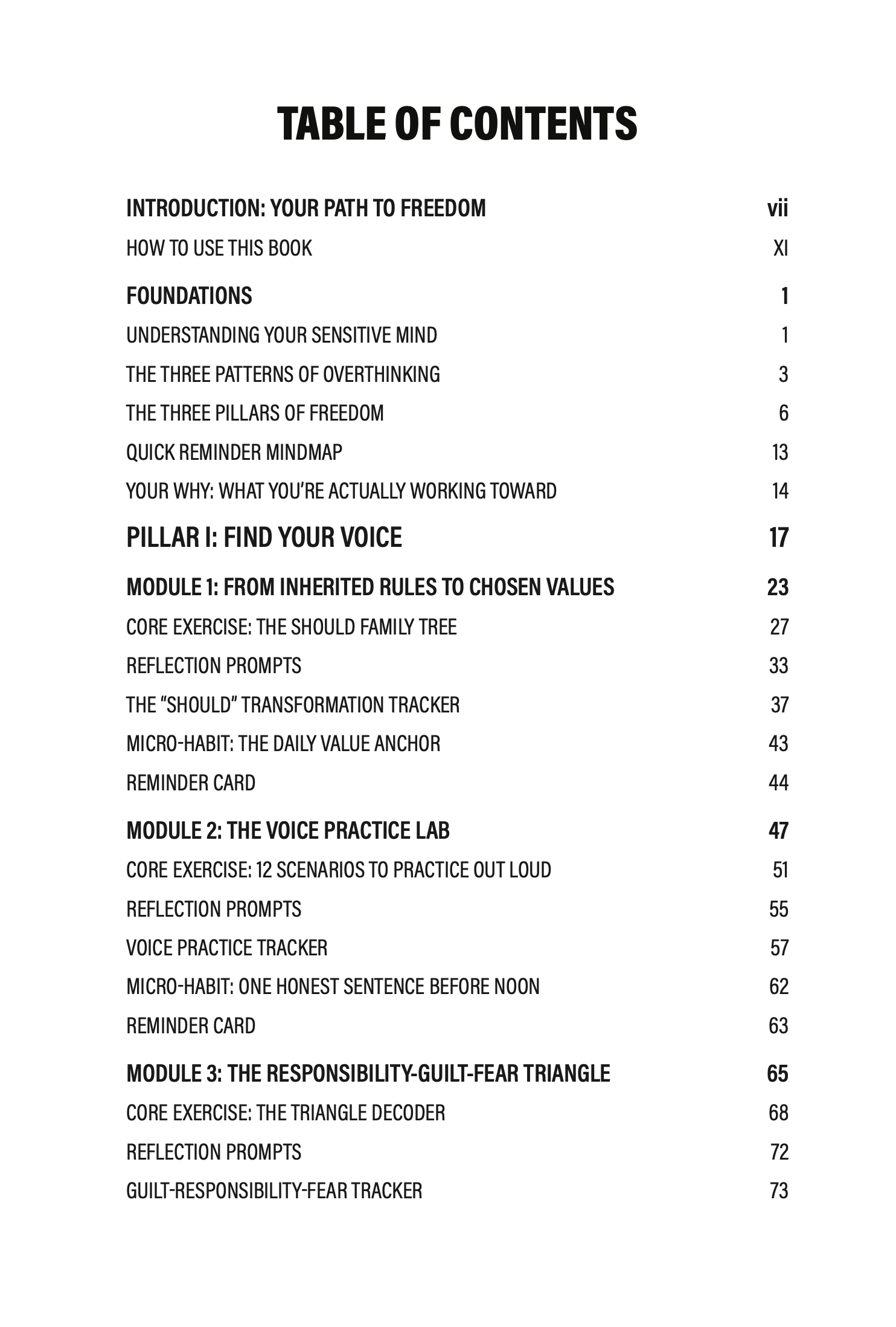 THE SENSITIVE OVERTHINKER’S WORKBOOK & JOURNAL